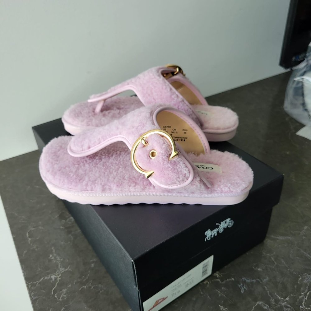 (SOLD) $125 *NEW* COACH Hollie Flip Flop (7.5) - Picture 7 of 8